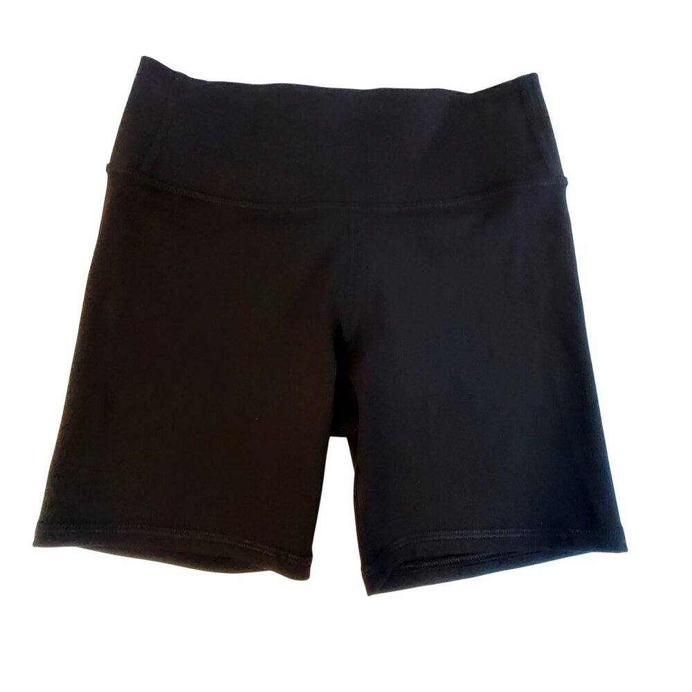 Womens Black High-Waisted Bike Shorts Medium By All In Motion Ideal for workouts